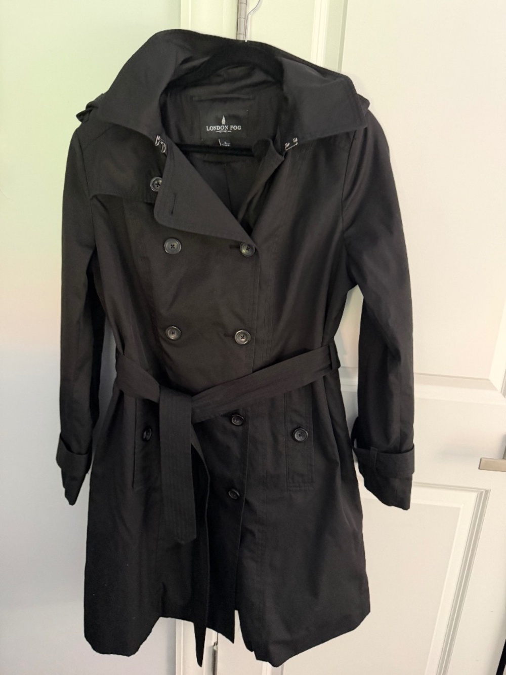 London Fog fully lined raincoat